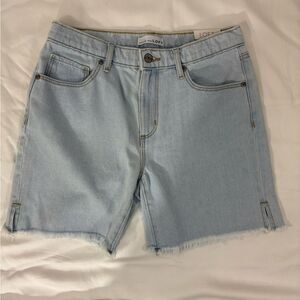 NWT LOFT Soft Blue Jean Shorts
